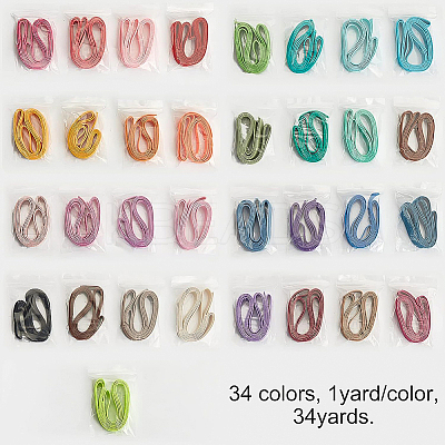 Flat Elastic Rubber Cord/Band OCOR-BC0001-40-1