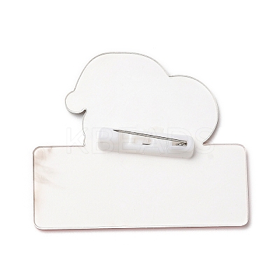 Christmas Theme Acrylic Brooch LS-JEWB-E024-02P-01-1
