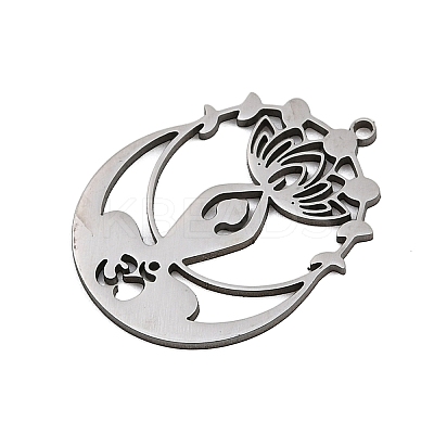 201 Stainless Steel Pendants LS-STAS-Z155-06P-1