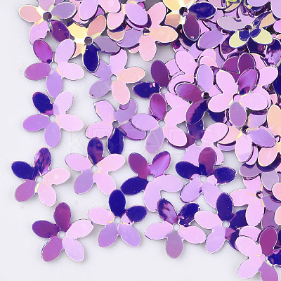 Plastic Paillette Beads PVC-R012-0430-1