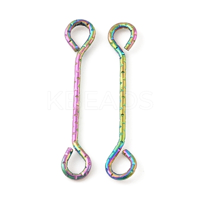Ion Plating(IP) 316 Surgical Stainless Steel Eye Pins STAS-M316-01B-RC-1