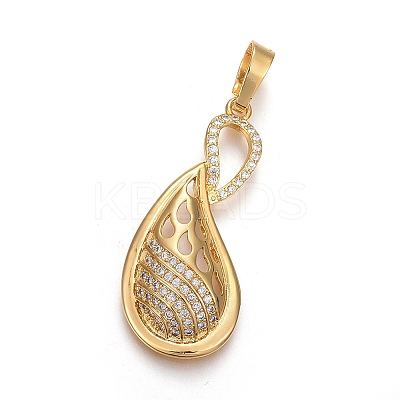 Brass Micro Pave Cubic Zirconia Jewelry Sets SJEW-F189-03G-1
