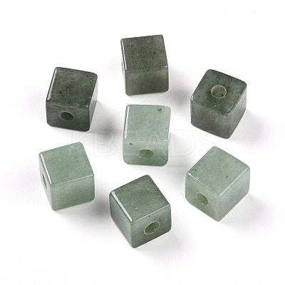 Natural Green Aventurine European Beads G-N345-07A-07-1