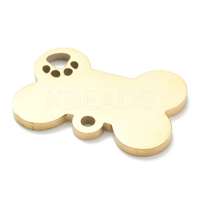 Ion Plating(IP) 304 Stainless Steel Pet Pendants STAS-B016-04G-1
