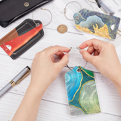PU Name Card Sleeve AJEW-WH0038-56P-02-1