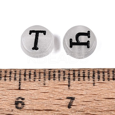 Luminous Transparent Acrylic Beads TACR-Q013-07A-1