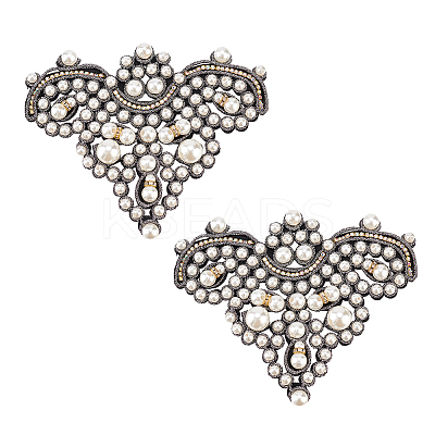 2Pcs Felt Sew on Ornament Accessories DIY-FG0004-33A-1