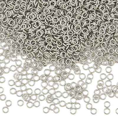 SHEGRACE Brass Open Jump Rings XGR0077P-11P-1