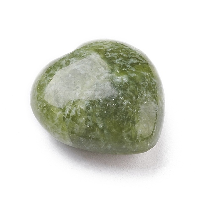 Natural Lemon Jade Heart Love Stone G-I285-06C-1