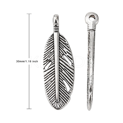 Tibetan Style Alloy Pendants LS-X-LF0087Y-NF-1