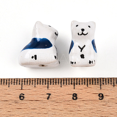 Handmade Porcelain Beads PORC-N009-09A-1
