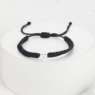 1Pc Adjustable Nylon Cord Braided Bracelets for Women Men BJEW-LP0001-34X-P-1