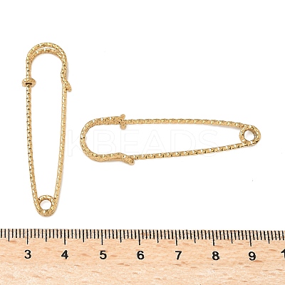 304 Stainless Steel Safety Pins Brooch Findings STAS-K252-11E-G-1