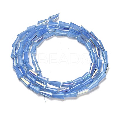 Baking Paint Glass Beads Strands DGLA-D001-03J-1