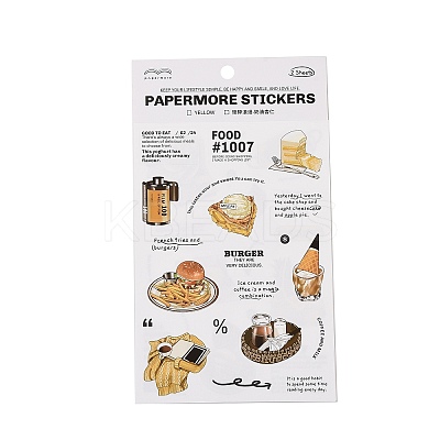PET Tags
 Picture Stickers LS-AJEW-R098-02C-1