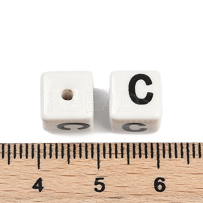 Porcelain Beads X1-PORC-R003-08C-1