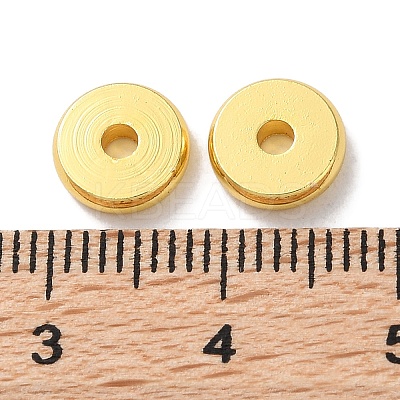 Rack Plating Brass Spacer Beads KK-F090-17G-02-1
