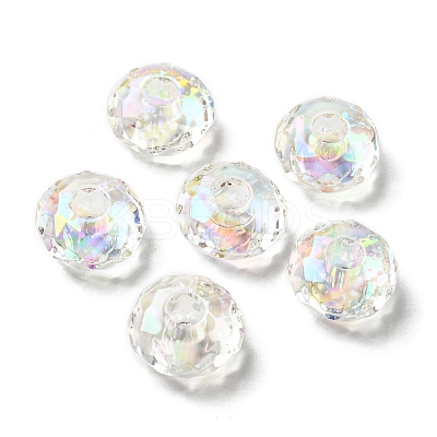 Transparent Acrylic Beads TACR-D011-01A-1