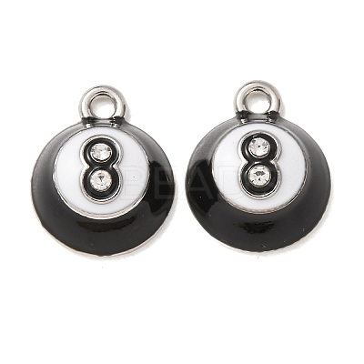 Alloy Rhinestone Pendants AL-CBA7256-02P-1