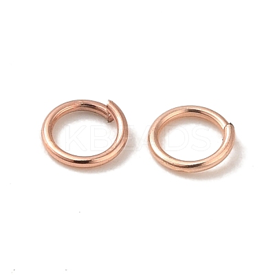 304 Stainless Steel Open Jump Rings STAS-K285-02B-RG-1
