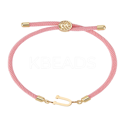 1Pc Adjustable Nylon Cord Slider Bracelets for Women BJEW-LP0001-32U-03-1