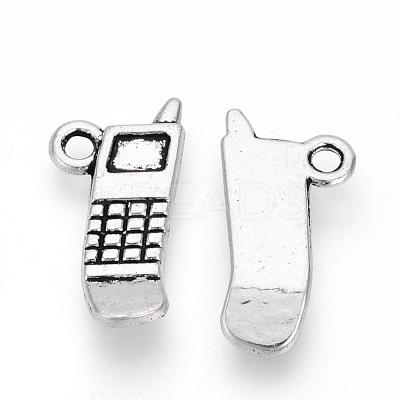 Tibetan Style Alloy Pendants TIBE-S309-70AS-RS-1