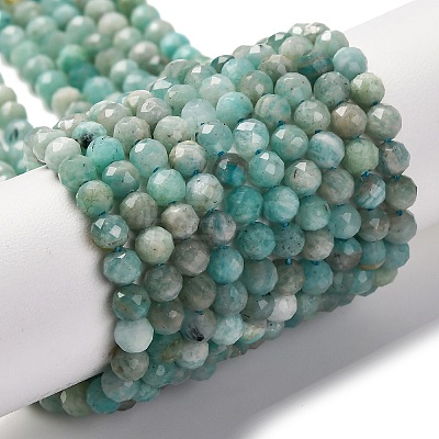 Natural Amazonite Beads Strands G-G140-A18-03-A-1