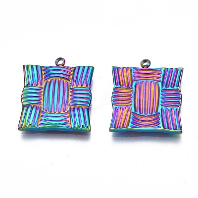 Ion Plating(IP) 304 Stainless Steel Pendants STAS-N098-028-1