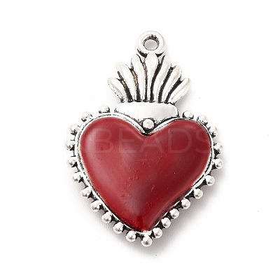 Alloy Enamel Pendants FIND-A028-01AS-07-1