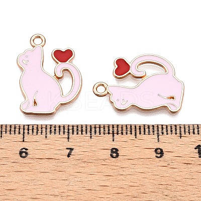 Alloy Enamel Pendants ENAM-T020-59C-1