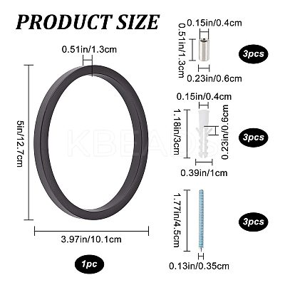 Zinc Alloy Number Sign Labels FIND-WH0061-83A-1