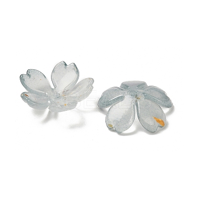Acrylic Bead Caps OACR-H056-01J-1