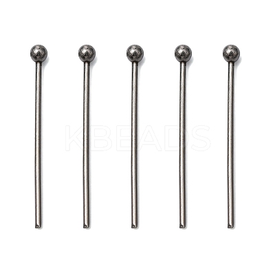 Non-Tarnish 304 Stainless Steel Ball Head pins X-STAS-R015-20mm-1