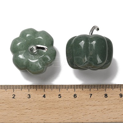 Natural Green Aventurine Bell Pepper Figurines G-Q190-02P-03-1