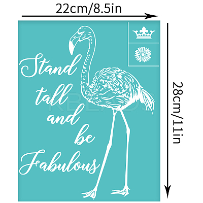 Self-Adhesive Silk Screen Printing Stencil DIY-WH0338-297-1