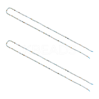2 Strands Natural Flower Amazonite Beads Strands G-FI0001-05-1