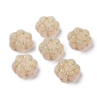 Plating Acrylic Beads OACR-C013-45-1