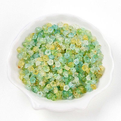 Frosted Transparent Acrylic Beads LS-OACR-N137-72H-1