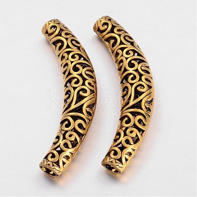 Tibetan Style Alloy Hollow Beads GLF10634Y-NF-1