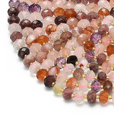 Natural Mixed Gemstone Beads Strands G-P573-A30-01-1