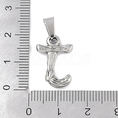 Non-Tarnish 304 Stainless Steel Pendants STAS-F235-01P-J-1