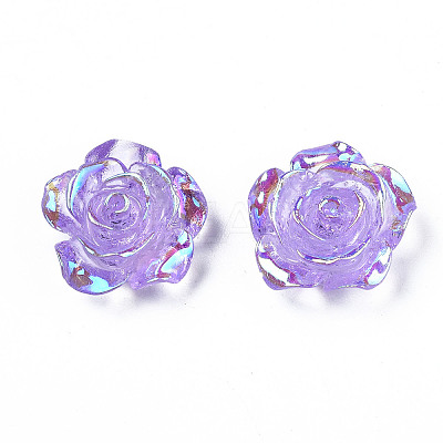 Transparent Resin Cabochons CRES-N030-001B-01-1