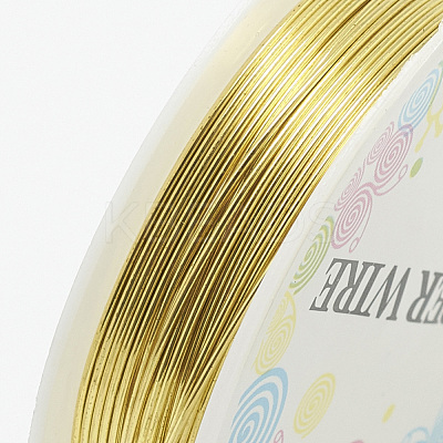 Round Copper Jewelry Wire CW0.8mm018-1