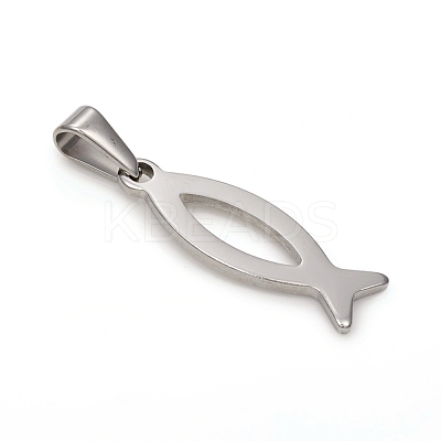 Tarnish Resistant 304 Stainless Steel Pendants STAS-I136-26P-1