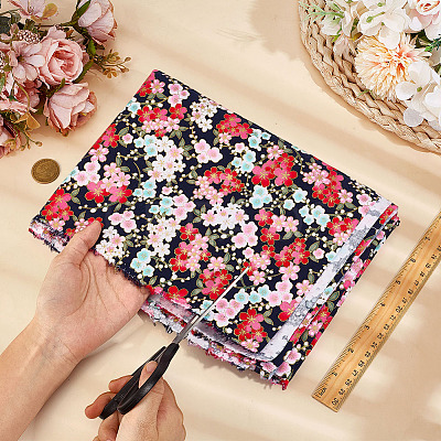 Cotton Fabric DIY-WH0671-216D-01-1