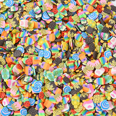 Handmade Polymer Clay Cabochons CLAY-CJC0014-04-1