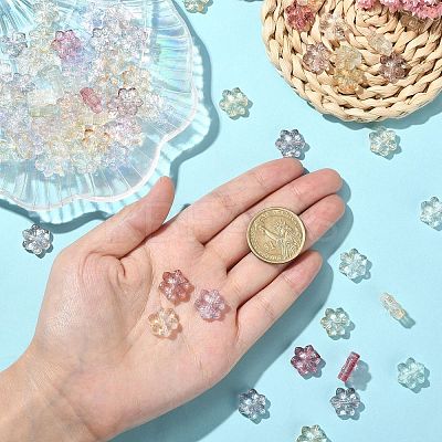 100Pcs Handmade Lampwork Beads LAMP-CJ0001-86-1