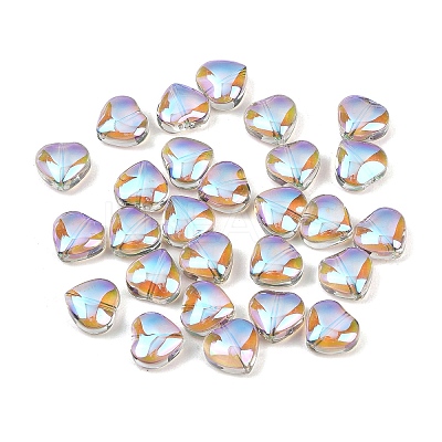Electroplate Glass Bead LS-EGLA-H102-08Y-1