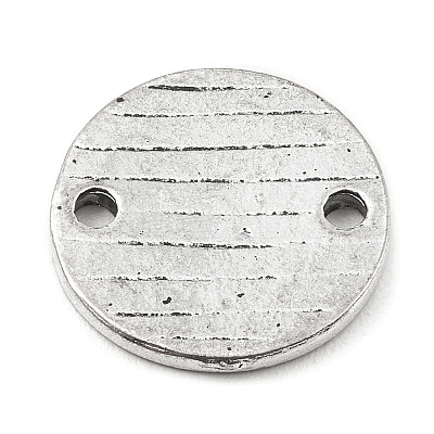Tibetan Style Alloy Connector Charms PALLOY-D017-03B-AS-1