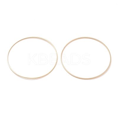 Brass Linking Rings KK-Y003-03N-G-1